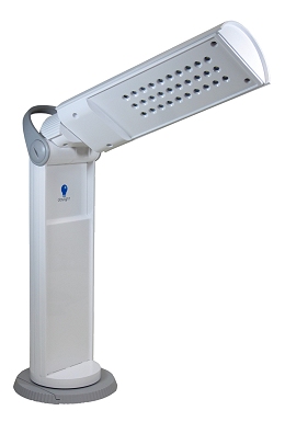 Klapplampe 'easy twist' mit LED-Beleuchtung